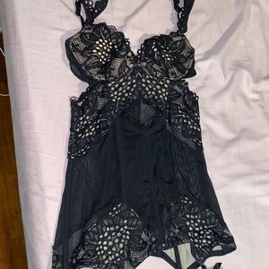 Victoria’s Secret Black Lingerie 34B